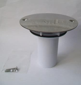 McAlpine Stainless Steel 75mm Gully Top Cover and Tube - 40005008