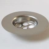 McAlpine Stainless Steel 85mm Centre Pin Waste Flange - 39000012
