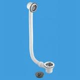 McAlpine Stainless Steel Bath Waste and Overflow FBW2P - 74001001