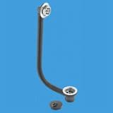 McAlpine Stainless Steel Bath Waste and Overflow FBW2PC - 74000090