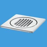 McAlpine Stainless Steel Gully Top Grid & Insert 15cm - 40000002
