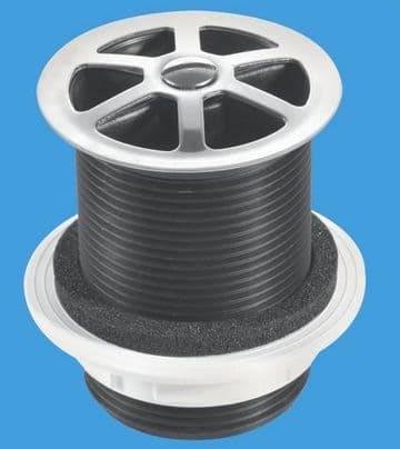 McAlpine Stainless Steel Top Urinal Waste 1.1/2 - 08000362