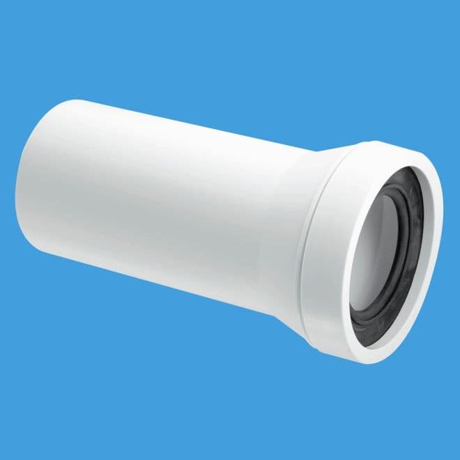 McAlpine Straight 110mm Plain End Pan Connector WC-CON3