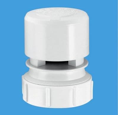 McAlpine Stub Air Admittance Valve 1.1/2 (40mm) White VP2W - 39004001