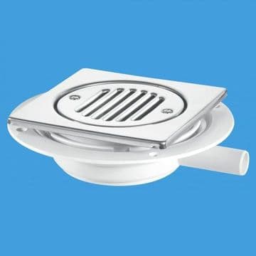 McAlpine Tiled Floor Untrapped Pumped Outlet Gully USG1T6SS - 40004072