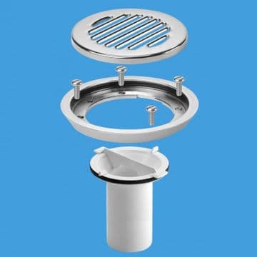 McAlpine TSG1/2 Tile Gully Trap to Sheet Floor Conversion Kit - 39004044