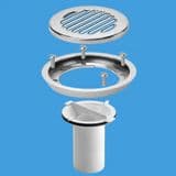 McAlpine TSG1/2 Tile Gully Trap to Sheet Floor Conversion Kit - 39004044