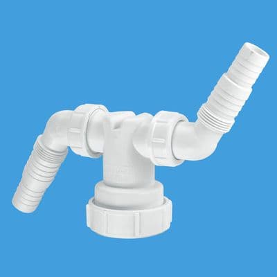 McAlpine Twin Appliance Upstand / Standpipe Connector V33WM - 39004009