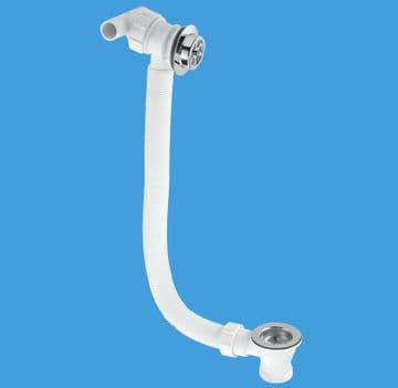 McAlpine Wasteflow Bath Waste & Overflow - Twin Connector WF21 - 58060181