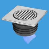 McAlpine Wet Room Tile with Non Return Valve to Pipe - 40000003