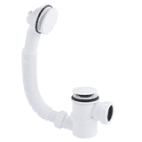 McAlpine White Bath Clicker Waste Trap HC2650UK-WH - 39000199