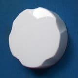 McAlpine White Control Knob for Pop Up Bath Waste - 39000051