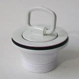 McAlpine White Kitchen Sink Waste and Plug - 74000026
