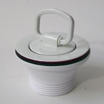 McAlpine White Kitchen Sink Waste and Plug - 74000026