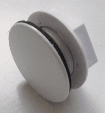 McAlpine White Plastic Kitchen Sink Tap Hole Stopper - 54001580