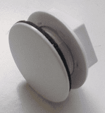 McAlpine White Plastic Kitchen Sink Tap Hole Stopper - 54001580