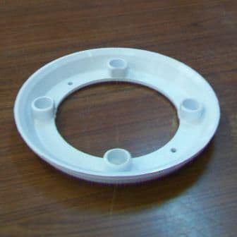 McAlpine White Plastic Sheet Floor Gully Clamp Ring - 39004118