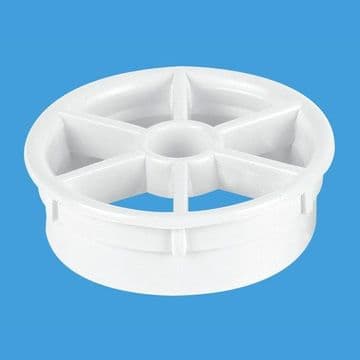 McAlpine White Plastic Shower Waste Grid - 39004109