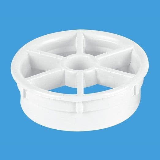 McAlpine White Plastic Shower Waste Grid - 39004109
