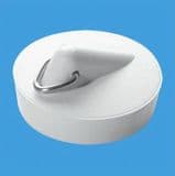 McAlpine White PVC Kitchen Sink / Bath Plug WP4T - 74000302