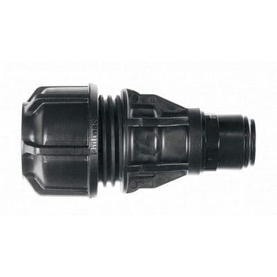 MDPE Alkathene 25mm to 22mm Copper / Plastic Pushfit - 20502568
