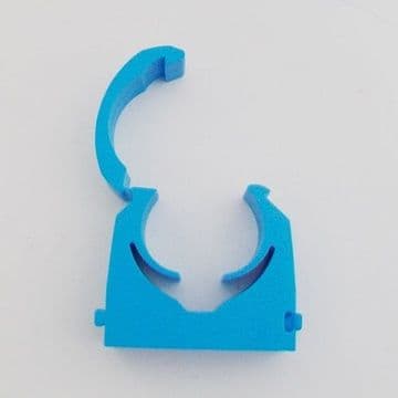 MDPE Alkathene Hinged Pipe Clip 20mm Pack of 5 - 30000202