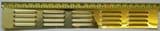 Medium Brass Internal Ventilator Grating - 70001030