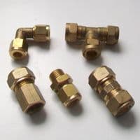 Microbore Compression Fittings - 8, 10 and 12mm