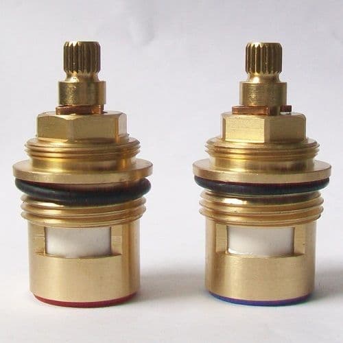 Milan Short Stem 20 Spline Ceramic Bath Tap Cartridges - 62003420