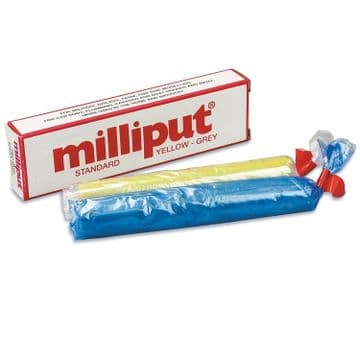 Milliput 2 Part Epoxy Putty Standard Yellow-Grey - 12001012