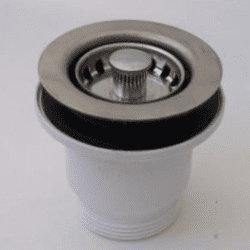 Mini 70mm Flange Kitchen Sink Basket Strainer Waste - 74000126