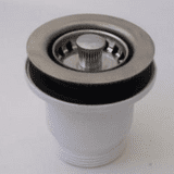 Mini 70mm Flange Kitchen Sink Basket Strainer Waste - 74000126