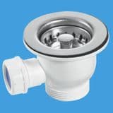 Mini Belfast / Butler Kitchen Sink Basket Strainer Waste - 74000121