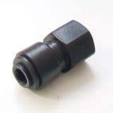Mini Pushfit 1/4 inch BSP Female Iron to 8mm Pipe - 17000023