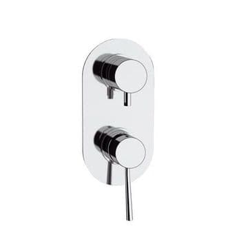 Minimal Concealed Manual Shower Valve with Diverter - 39060011