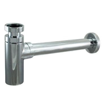 Modern Chrome Plated 35mm Basin Bottle Trap - 74000486