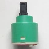 Monobloc 40mm Closed Ceramic Tap / Shower Cartridge - 620ST115