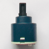 Monobloc 40mm Round Seal Flat Bottom Tap / Shower Cartridge - 620ST124