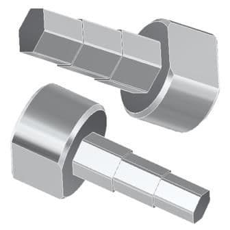 Monobloc Box Nut Spanner Socket Wrench Adaptor - 64002296