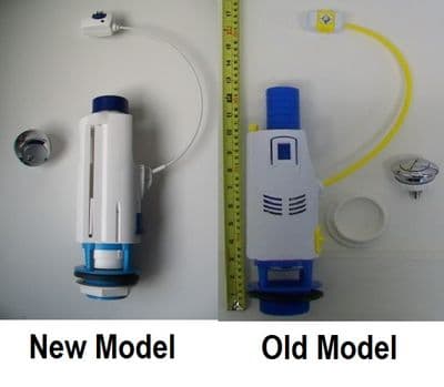 Multiflush Large Outlet Short Cable Dual Flush Valve 2 inch - 08000664