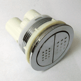 Multiflush Pneumatic Round Dual Flush Button 80mm - 08000390