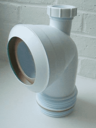 Multikwik Bent Toilet WC Pan Connector with Boss MKBB2190 - 42004003