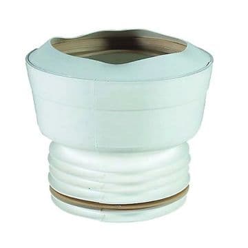 Multikwik Straight WC Toilet Pan Connector MKS2