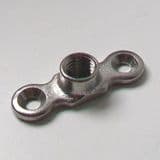 Munson Clip Back Plate Female Thread M10 Chrome - 07001304