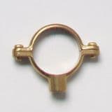 Munson Ring Clip Bracket 35mm Pipe Brass - Single - 07001340