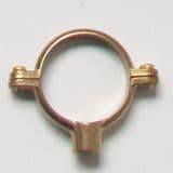 Munson Ring Pipe Clip 42mm Bracket Brass - 07002320