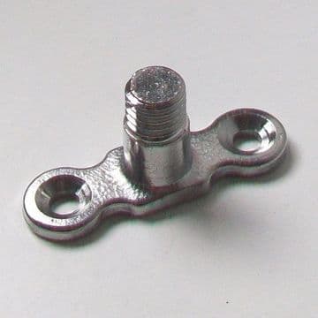 Munson Ring Wall Back Plate Male Thread Chrome - 07001303
