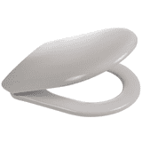 Nabis Pride Bottom Fix D Shape Toilet Seat SP118WH - 04000299