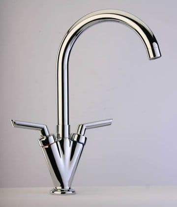 Neptune Wing Lever Monobloc Sink Mixer Tap - 58600222