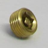 Old Style 1/2 inch Brass Radiator Bleed Valve Vent - 07000070